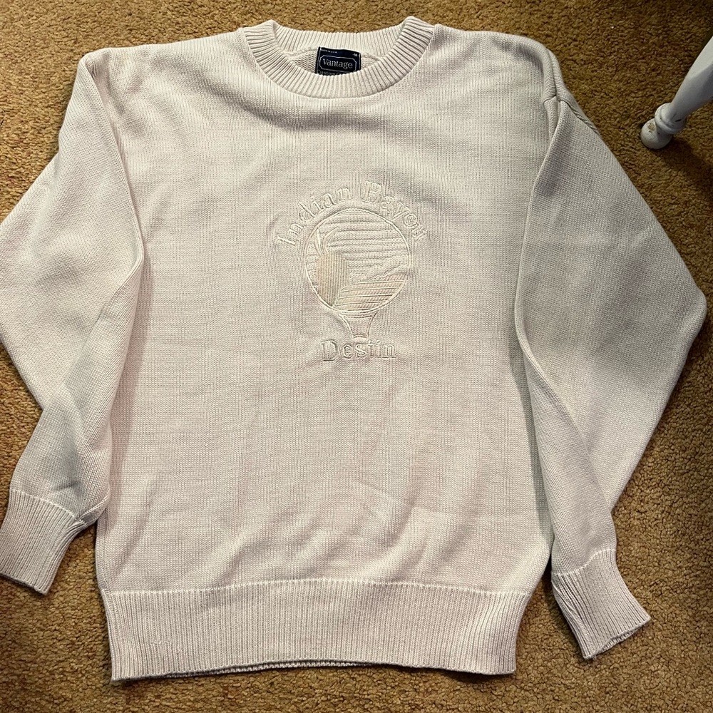 Vantage Crew Neck Sweater Size Medium